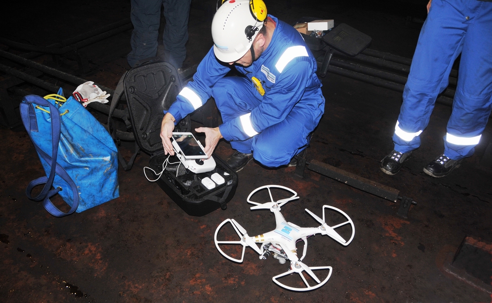 Inspection de drones intérieurs