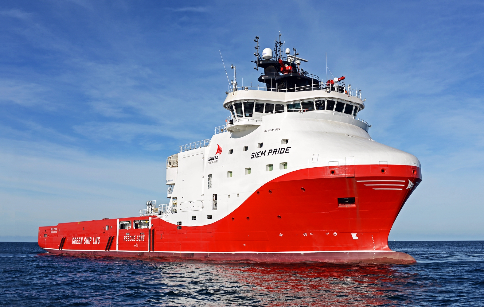 Siem Pride in Gdansk shortly before its delivery to Norway.