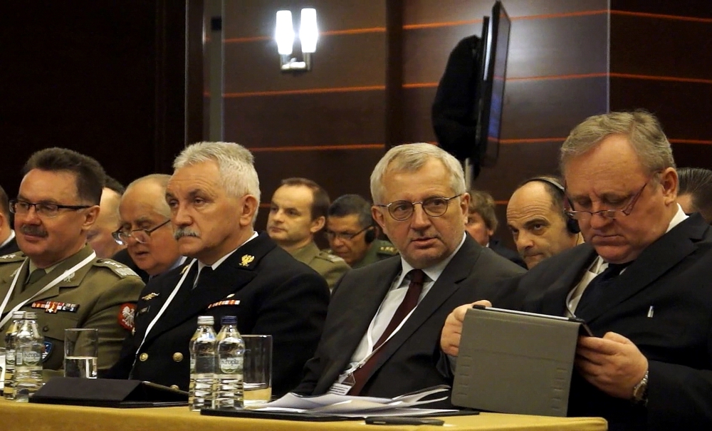 There were senior Polish Army commanding officers among the Conference’s panelists. Photo: Andrzej Jóźwiak