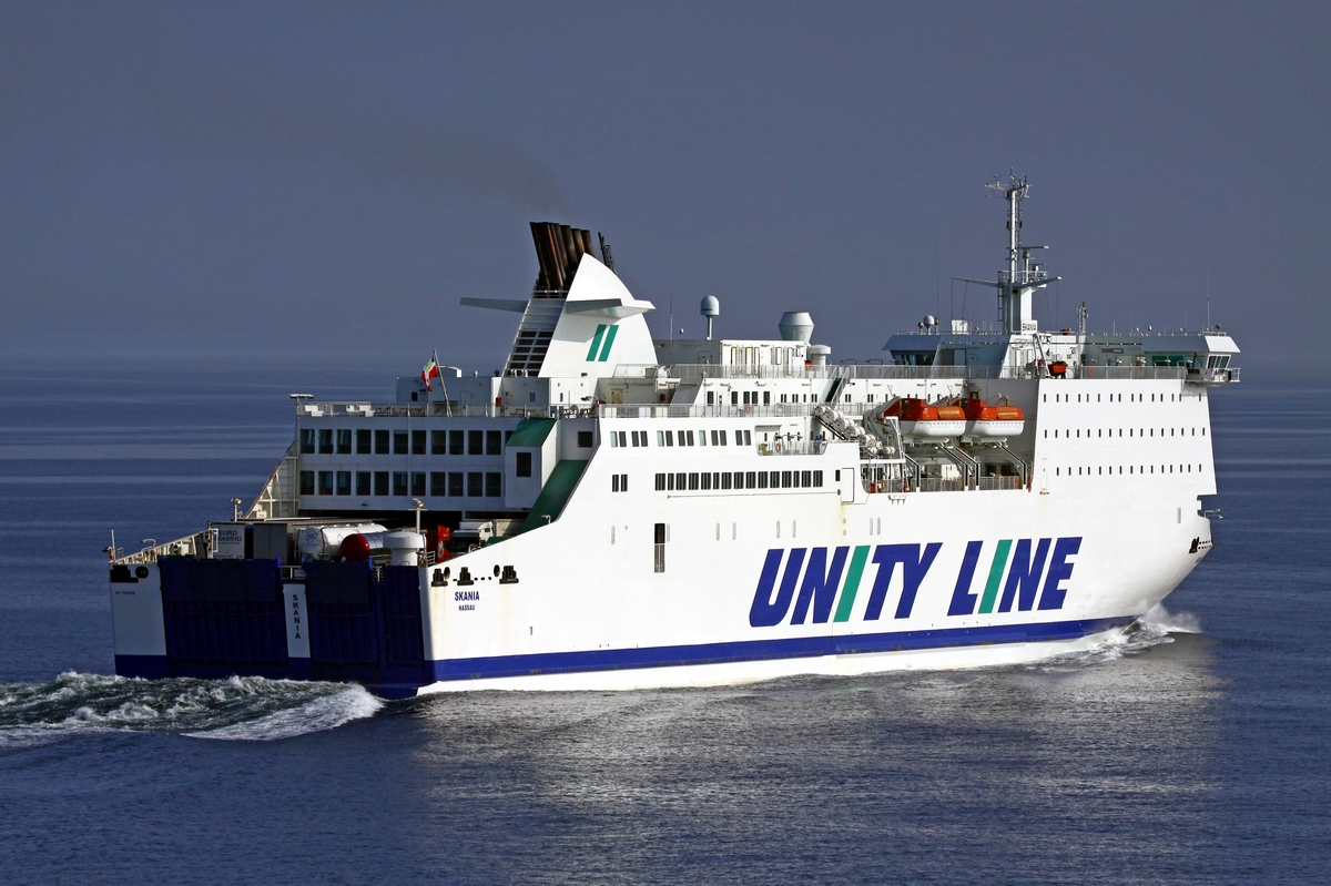 The Skania ferry operated by Unity Line. Photo: Piotr B. Stareńczak