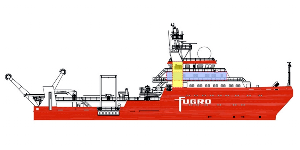 Fugro Venturer profile. Fig.: Fugro