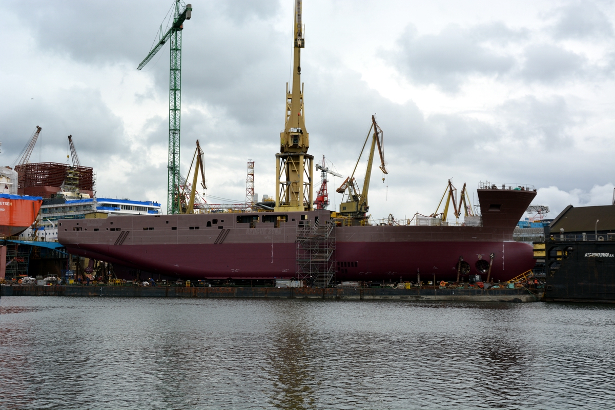 Fourth LNG powered PSV for Norway launched at Remontowa Shipbuilding