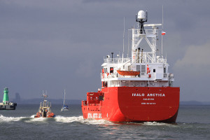 Ivalo Arctica departing for Aalborg after delivery Photo: Piotr B. Stareńczak