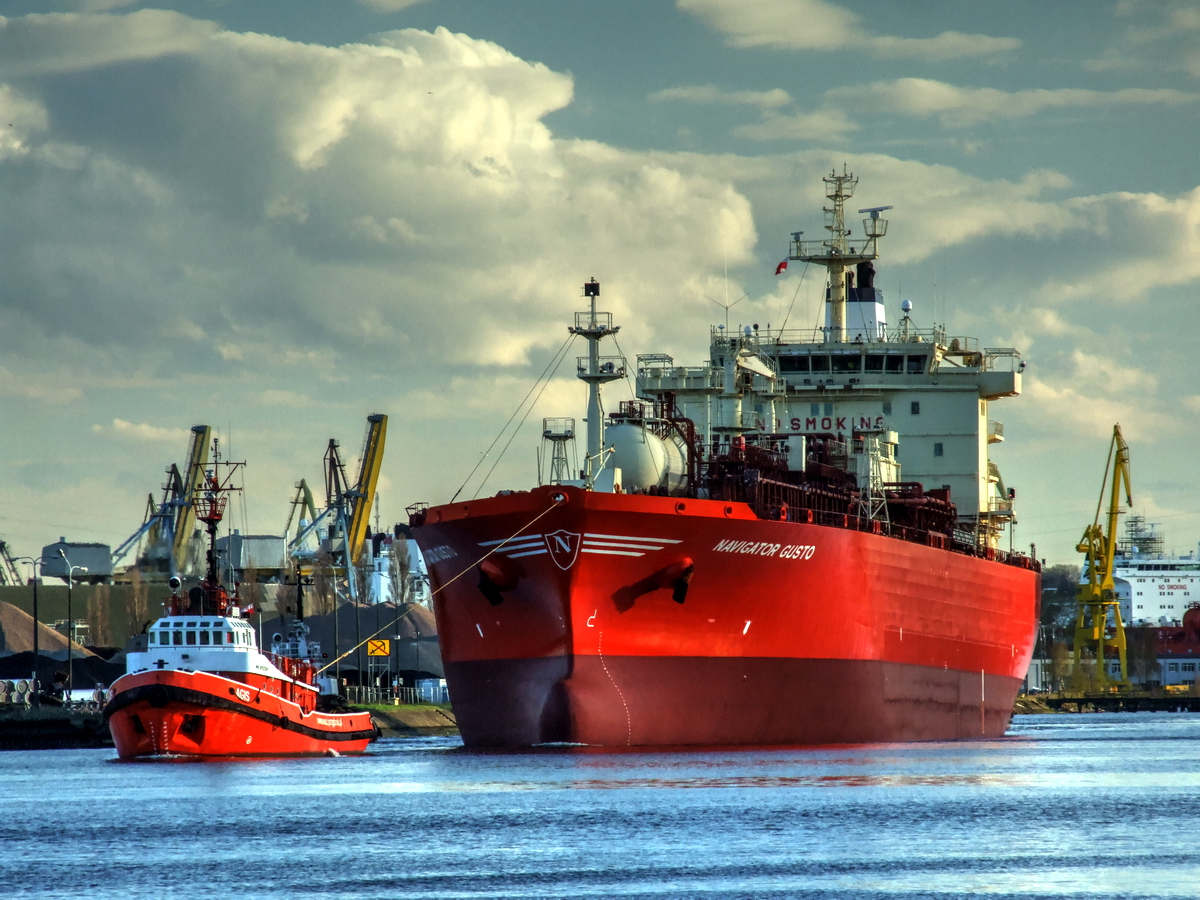 Navigator Gusto got Ballast Water Treatment system at Remontowa