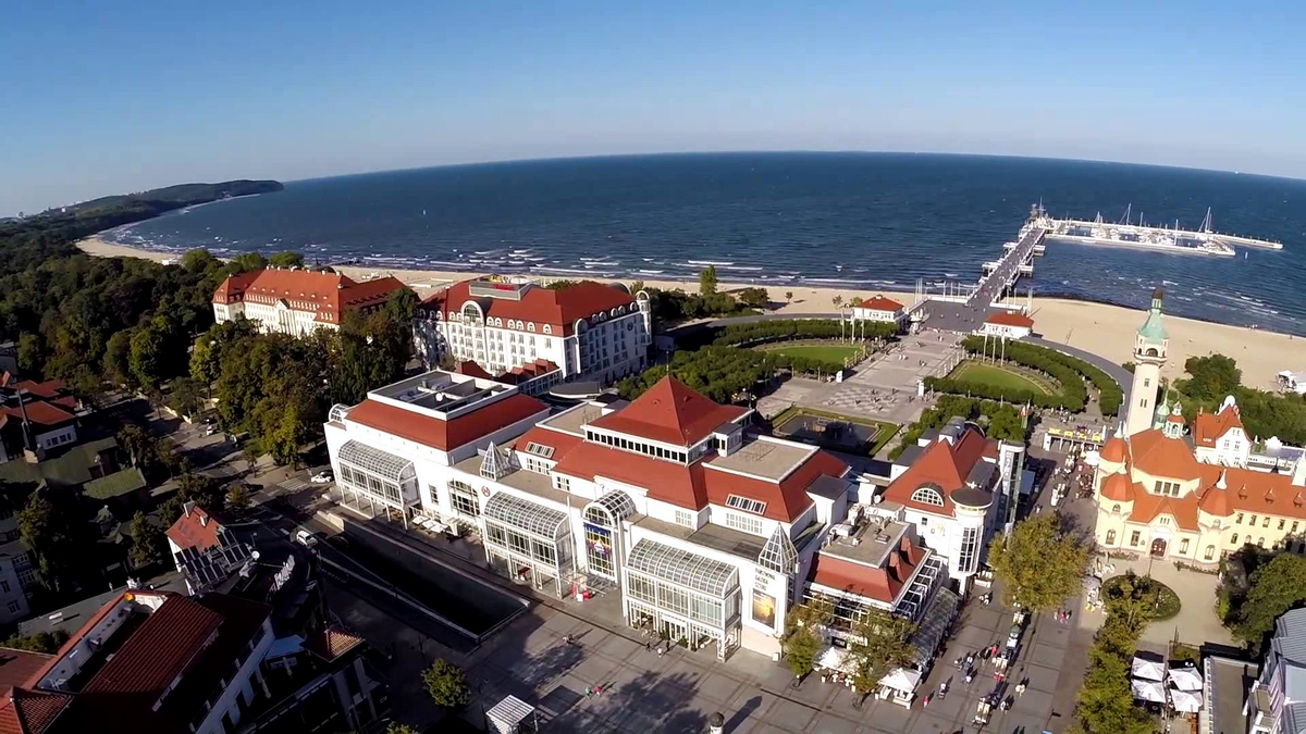 The 1st Mare Forum Poland 2016 will be held in Sopot, called the Baltic Pearl. Photo: Sheraton Sopot Hotel