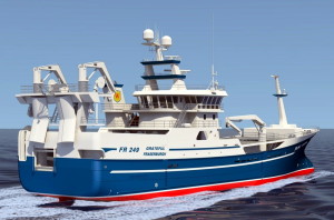 A computer rendering of the Grateful. Fig.: Rapp Marine
