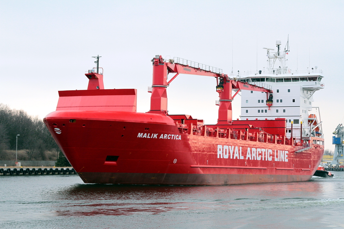 Malik Arctica ice-going supply vessel delivered to RAL