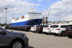 Thanks to new investment up to 6,000 cars will be placed in the storage sites in the Port of Gdansk. Photo: Port of Gdansk