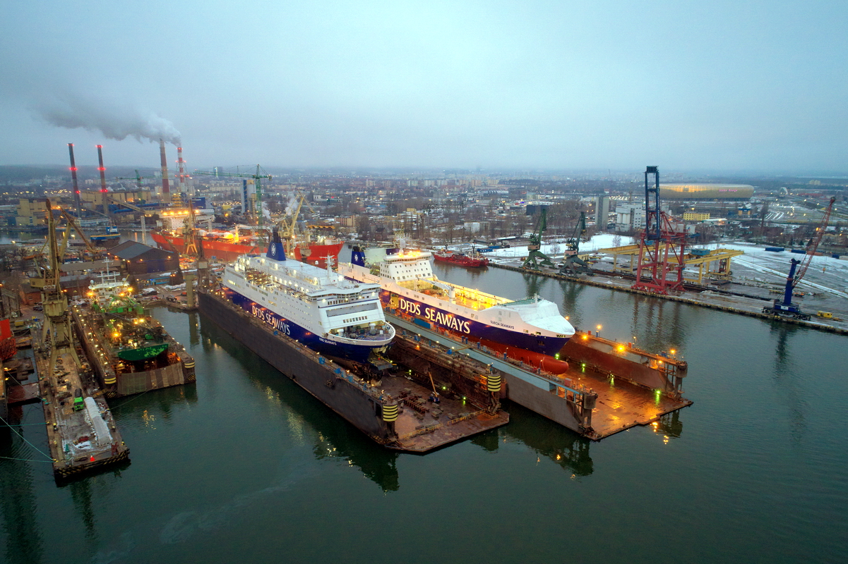 Remontowa Ship Repair Yard SA in Gdańsk in 2017. Photo: courtesy of Remontowa SA