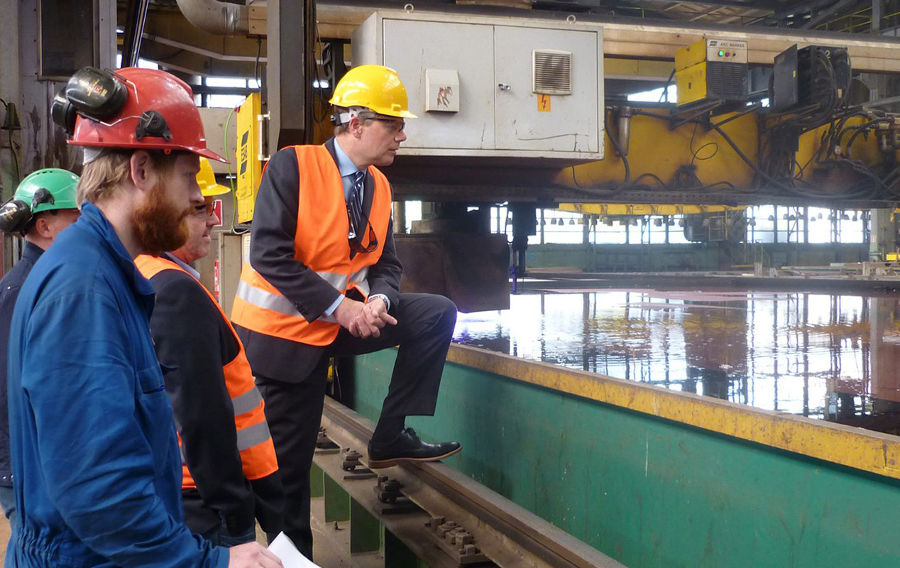 Construction of the ship dubbed ”the world’s largest hybrid ferry” commenced at Crist yard, Gdynia