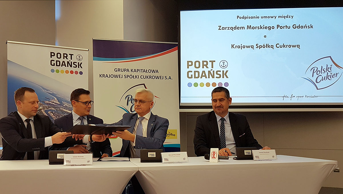 New sugar terminal to be constructed at the Port of Gdansk