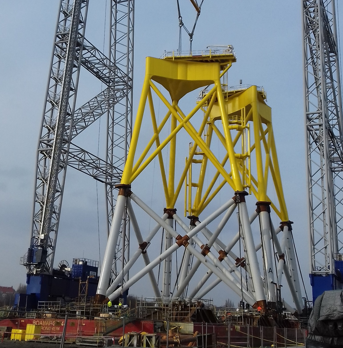 Jacket foundations for Ørsted (ex DONG Energy)
