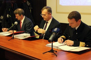 Signing of the contract