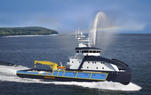 Rendering of the ship design