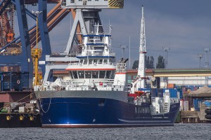 Aqua Tromoy at yard's quay
