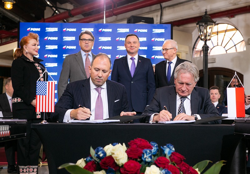24-year contract with Cheniere signed – deliveries of American LNG to Poland will commence in 2019