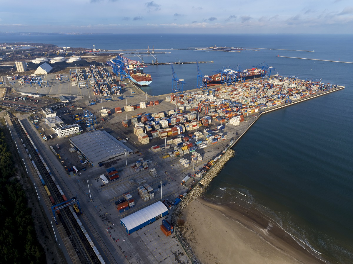 The Port of Gdansk among the world’s top container ports