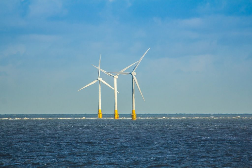 wind farms in the Baltic Sea