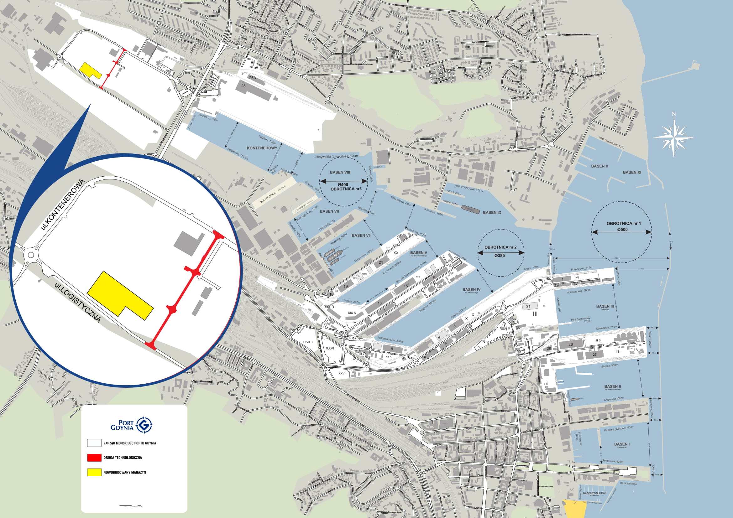 New intermodal infrastructure of the Logistics Centre in the Port of Gdynia