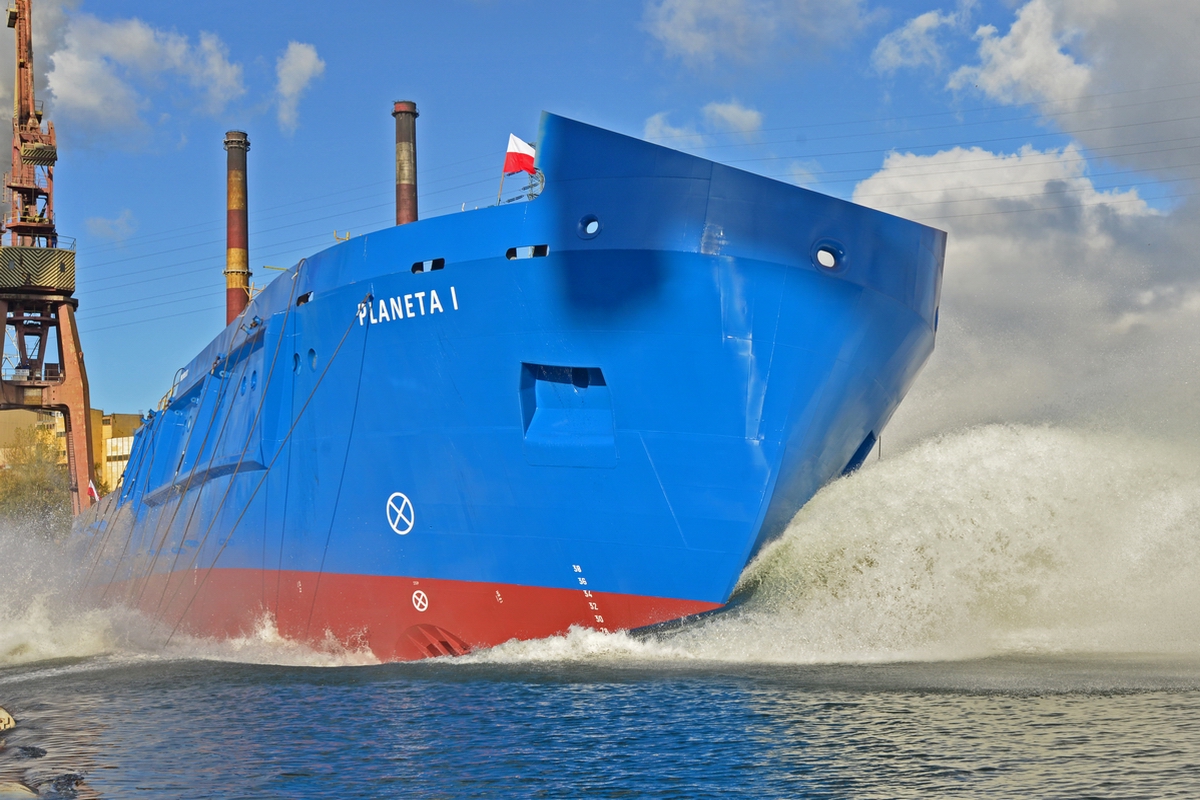 Planet I multipurpose vessel for Maritime Office in Szczecin launched!