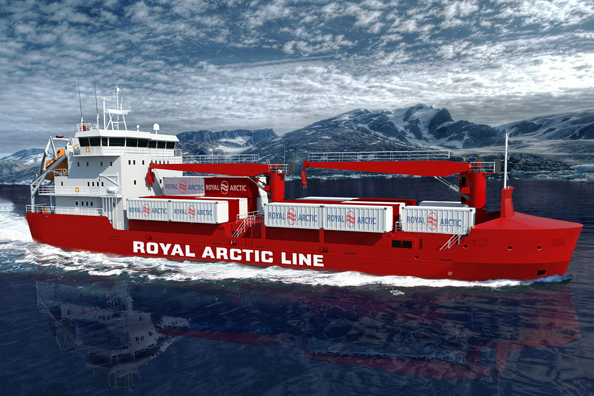 Royal Arctic Line buys a container ship built in the Remontowa Shipbuilding S.A