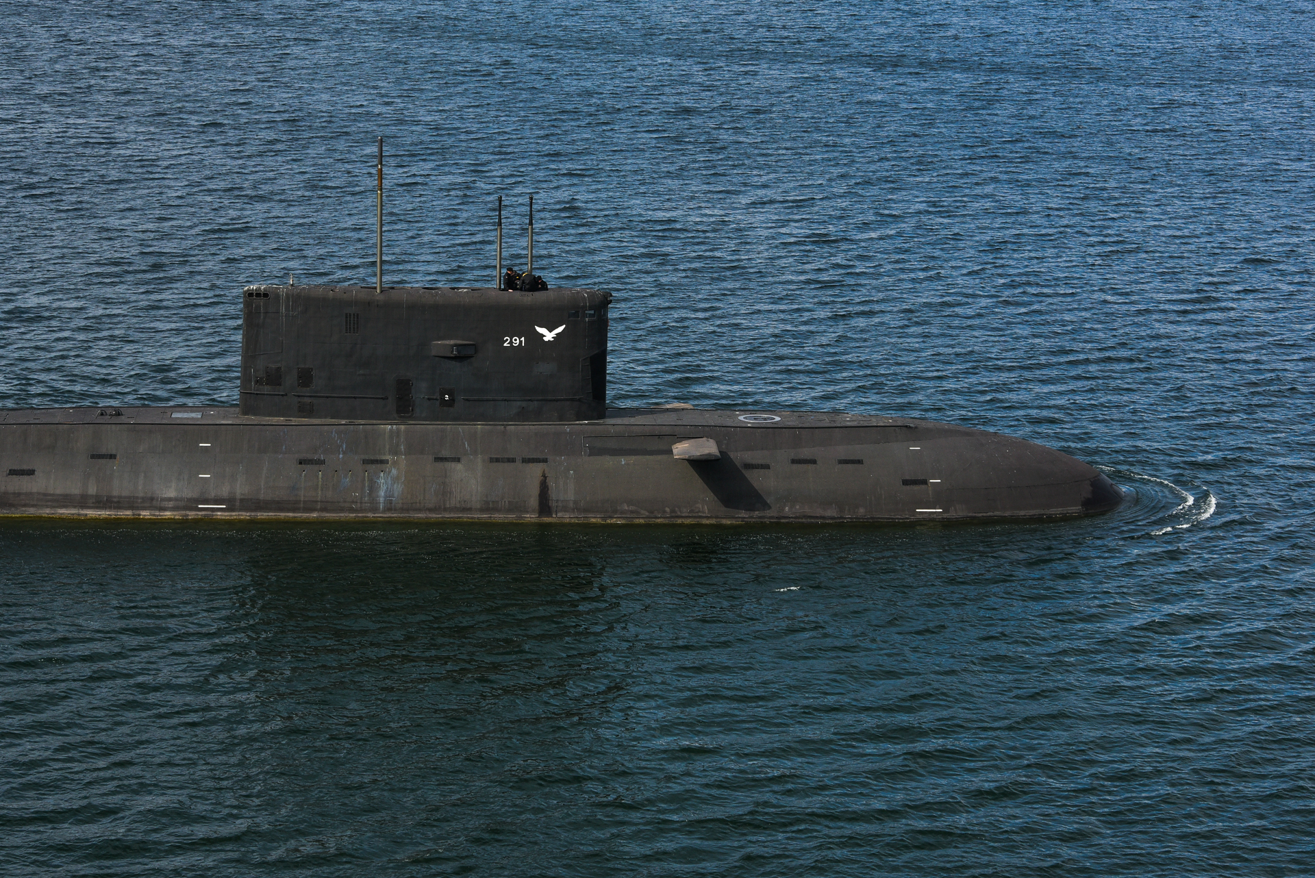 Submarine exercises – ORP Orzeł – in the Baltic Sea