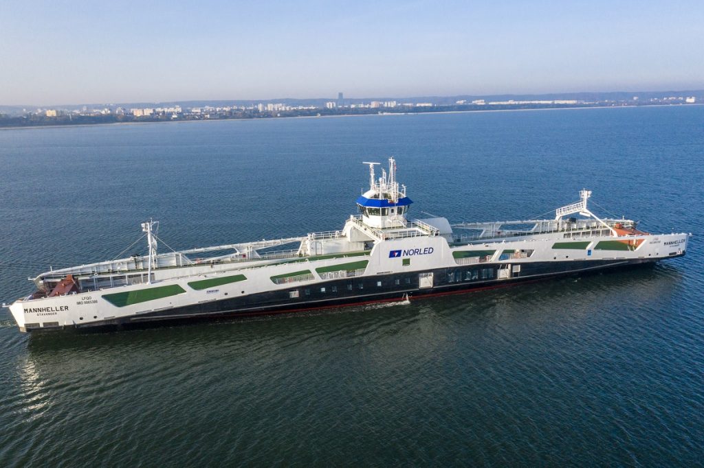 Electric ferry Mannheller for the shipowner Norled