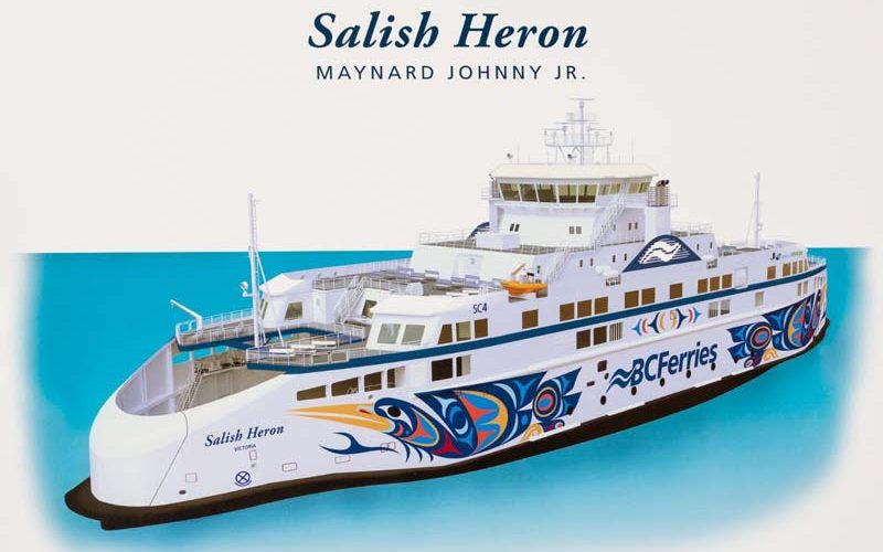 Salish Heron, a car-passenger ferry