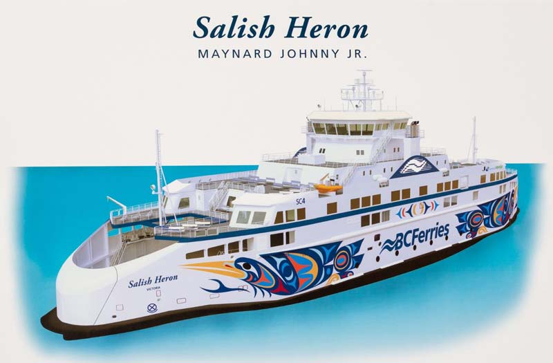 Salish Heron, a car-passenger ferry