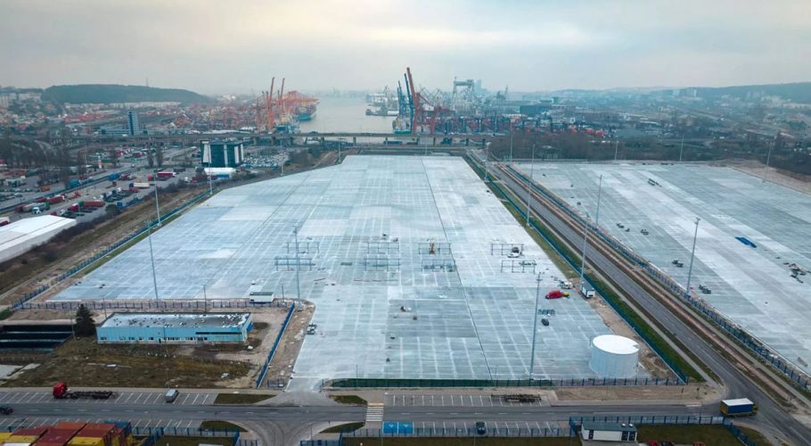 Port Gdynia Logistics Centre yards