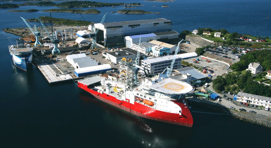 Ulstein shipyard.