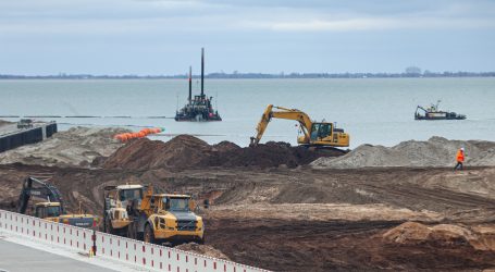 Works on the Vistula Spit diversion are progressing