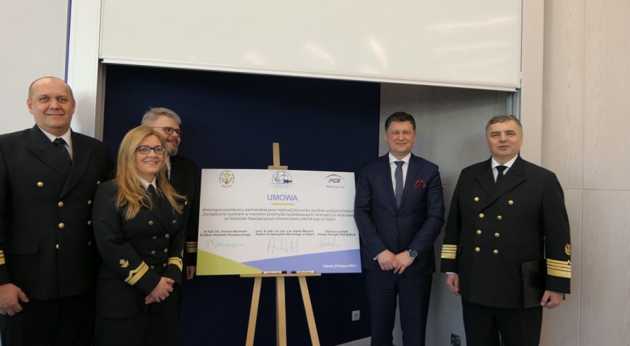 Maritime University of Gdynia in cooperation with PGE Baltica