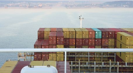 New container ship size record in the Port of Gdynia