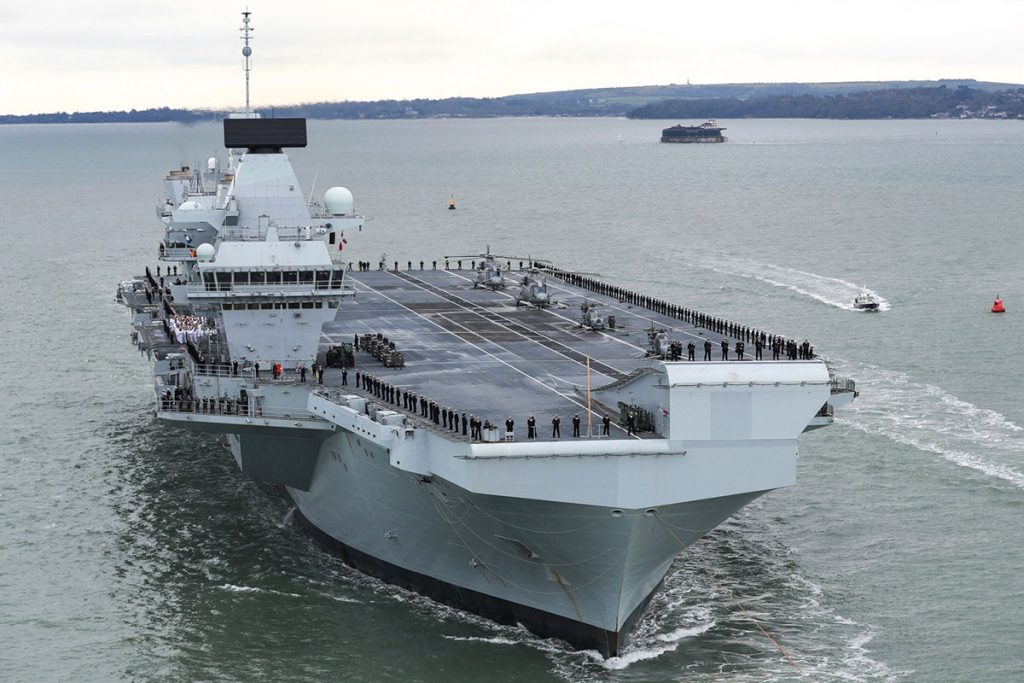 UK's NEWEST AIRCRAFT CARRIER