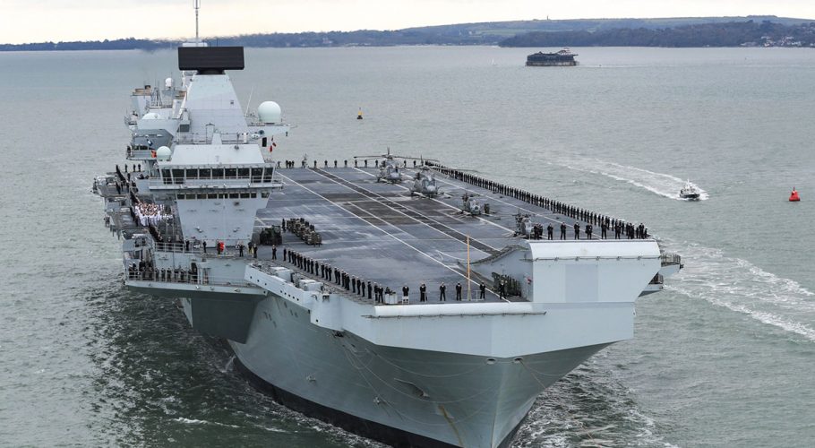 UK's NEWEST AIRCRAFT CARRIER