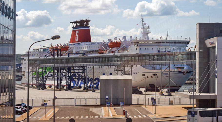 Ferry Stena Spirit by ferry operator Stena Line Polska