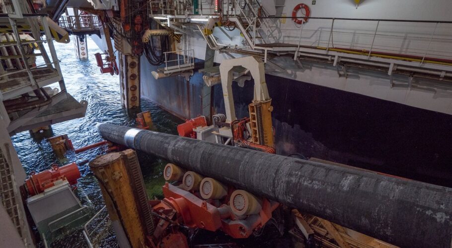 Offshore gas pipeline