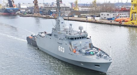ORP Mewa MCMV has left the shipyard