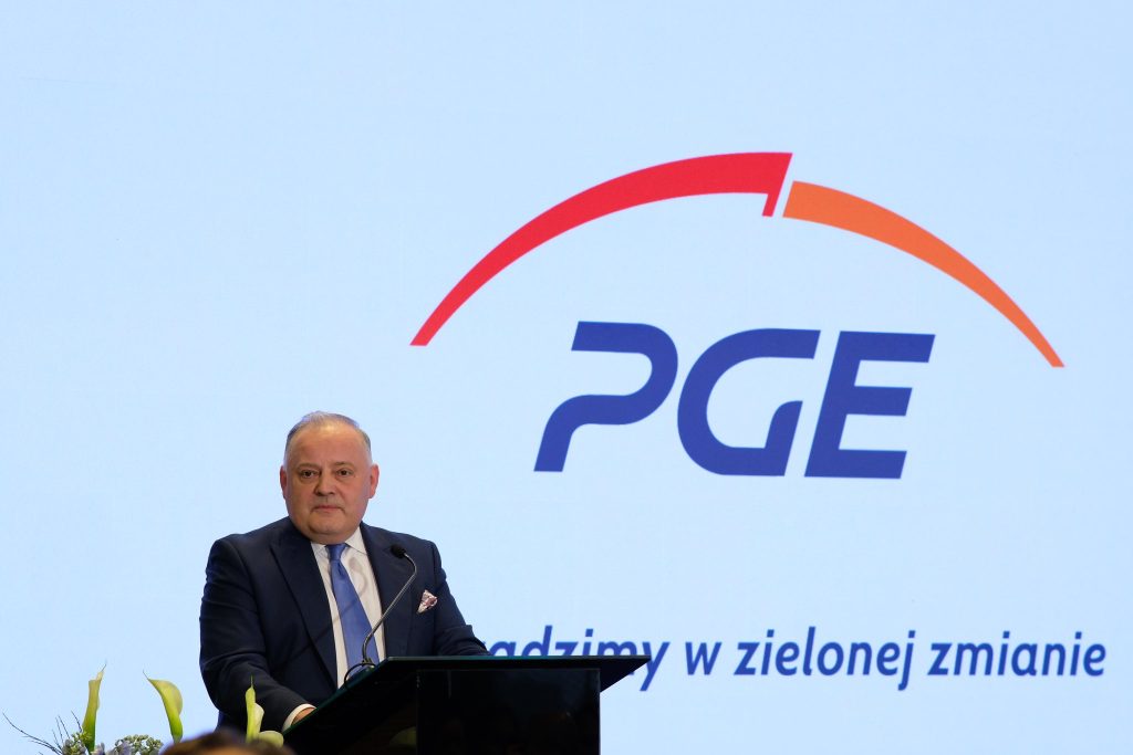 PGE CEO Wojciech Dąbrowski