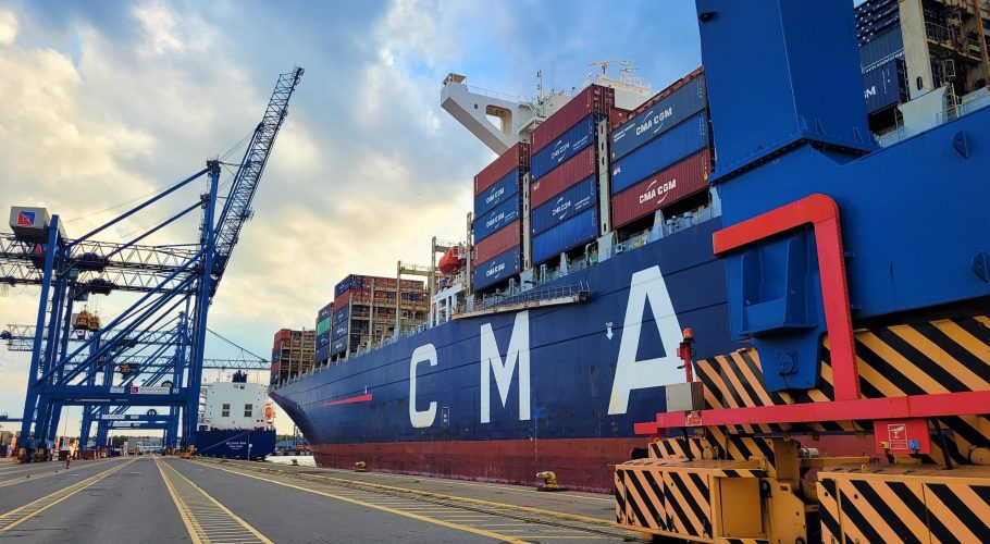 Baltic Hub - Kontenerowiec CMA CGM Zheng He