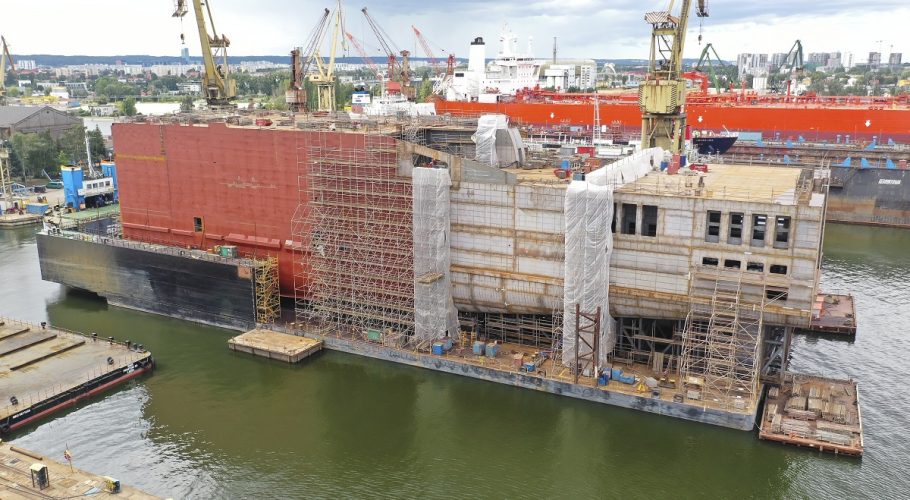 Construction of the first ferry under the "Batory" program
