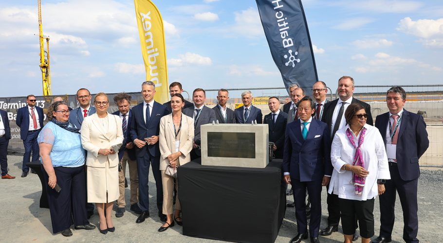 Groundbreaking ceremony in Baltic Hub Gdańsk