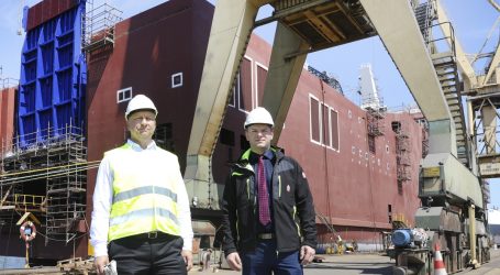 Progress in the construction of Polish ferries