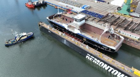 Remontowa Shipbuilding Launches Electric Ferry for Torghatten Nord