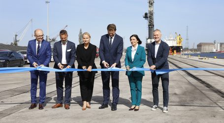 Expansion of Ore Quay III completed at the Port of Gdańsk