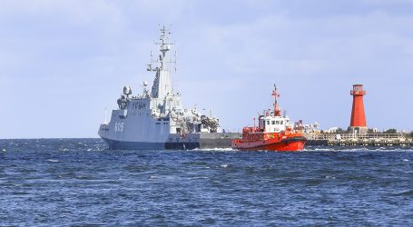 Future ORP Rybitwa Heads Out for First Sea Trials