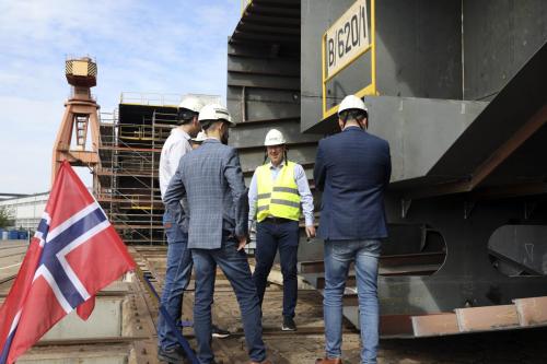 The keel was laid for constructing a hybrid passenger-car ferry at Remontowa Shipbuilding