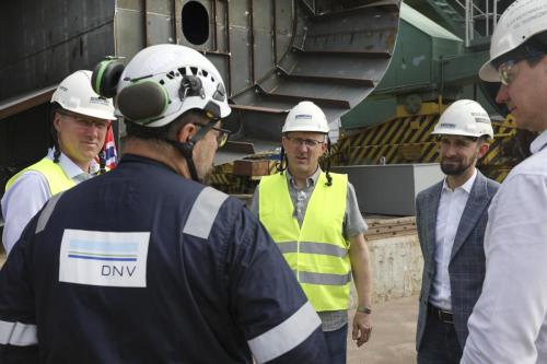 The keel was laid for constructing a hybrid passenger-car ferry at Remontowa Shipbuilding