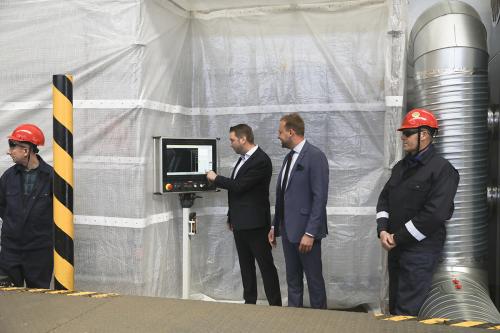 The first steel cutting of a hybrid passenger-car ferry